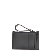 ヴァレンティノ VLTロゴプリント コインケース フラグメントケース ブラック マルチカラー レザー レディース VALENTINO 【中古】